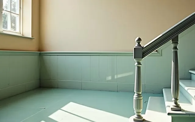 Gepflegtes Treppenhaus mit Tageslicht – Treppenhausreinigung Berlin